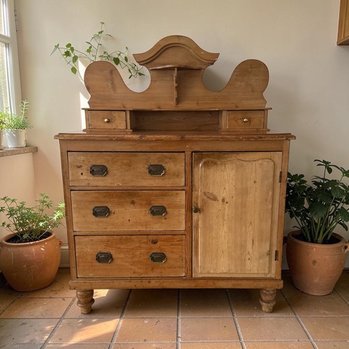 Antique victorian pine - victorian,