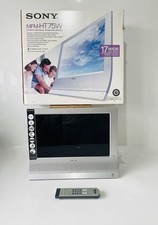 Sony MFM-HT75W LCD TV PC Display Retro Gaming Works + Remote BOXED EXCELLENT