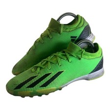 Adidas X Speedportal.3 GW8464 Indoor Soccer Shoes Green Size UK 5.5 Dirty