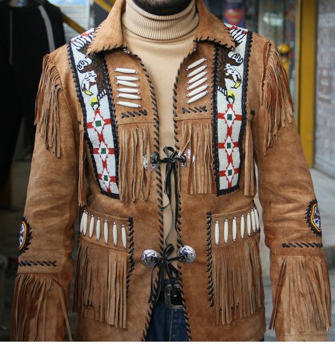Men brown suede western - brown,