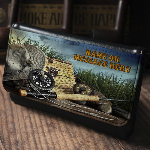 Personalised tobacco pouch - personalised,