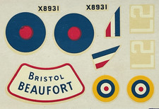 Decals Bristol Beaufort FROG |