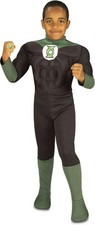 Green Lantern Muscle Chest Child Costume Small