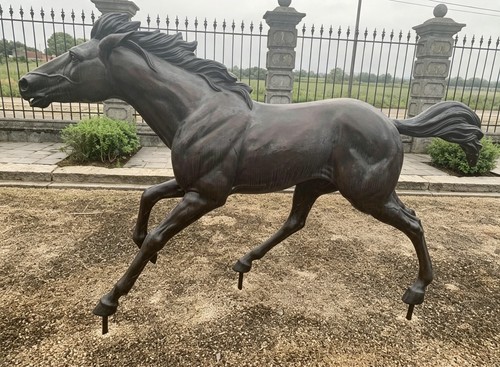 Bronze xxl horse - bronze,