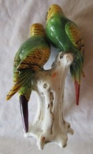 Porcelain parakeets