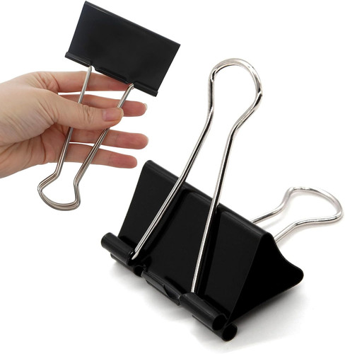 Bulldog clips 75mm extra - extra, large