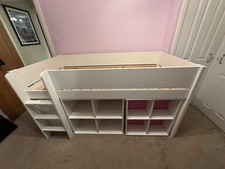 Used Children’s Dreams Tinsley Mid-sleeper Bed-Frame with Storage and Desk