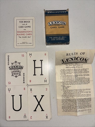 Waddingtons lexicon vintage - waddingtons,
