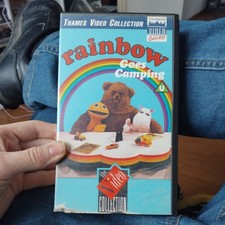 Rainbow Goes Camping VHS
