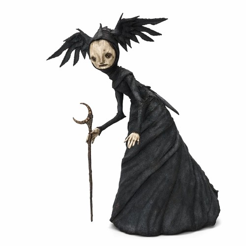 Halloween witch figurine - figurine,