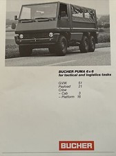 The Bucher Puma 6x6 Vehicle