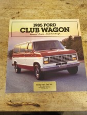 1985 Ford Club Wagon Van