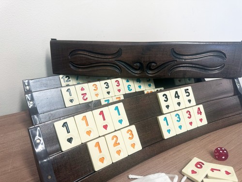 Turkish okey game wooden wood - turkish,