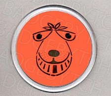 SPACE HOPPER round COASTER - RETRO CLASSIC!