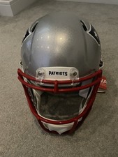 Brand New With Box NFL Riddell Speed Authentic Helmet New England Patriots Large