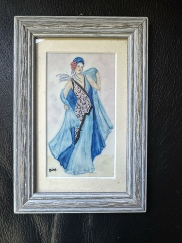 Vintage art deco fashion - vintage,