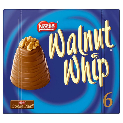 Walnut whip chocolate gift box - walnut,
