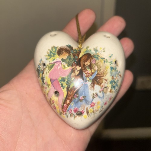 Vintage ceramic pomander - vintage,