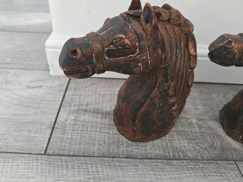 Pair wood copper - wood, &copper