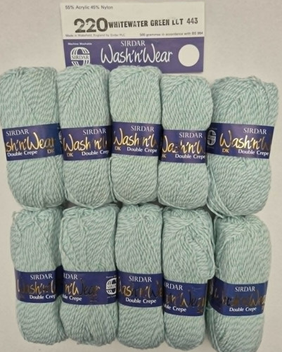 500g sirdar wash wear double - sirdar, n