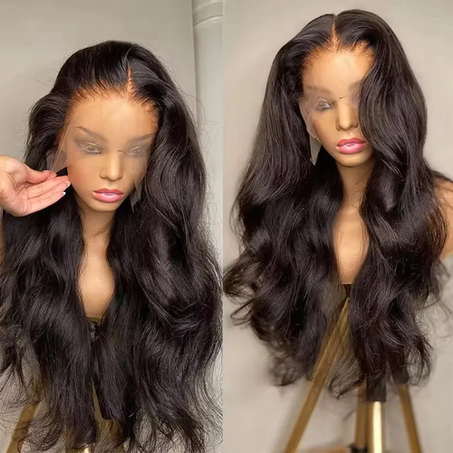 Body wave glueless - wig, human