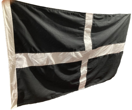Cornwall flag sewn stitched - flag,