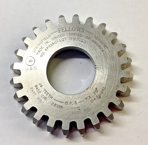 Gear shaper cutter 20 pa - shaper,