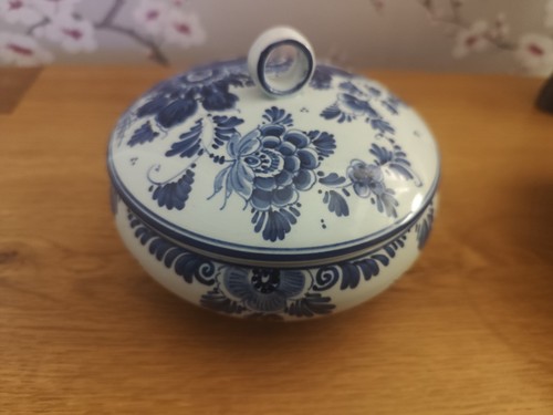 Royal delft blue candy box - box, /