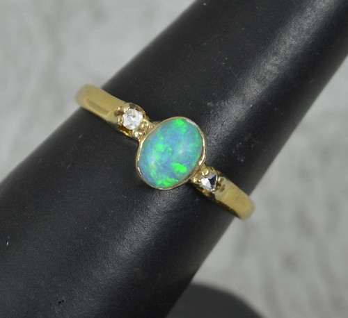 Victorian colourful opal and - opal,