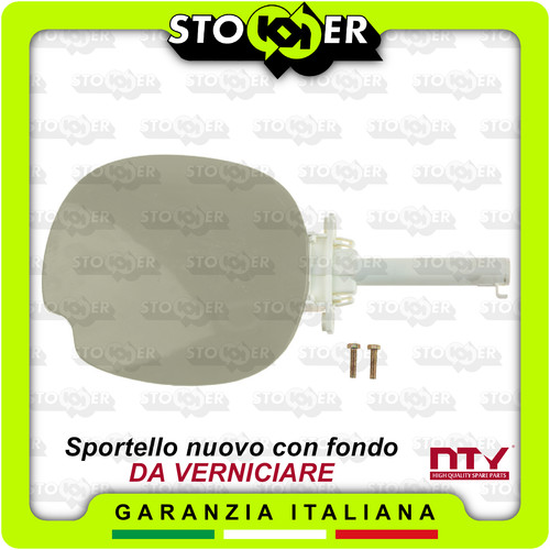 Fuel tank door with - ,