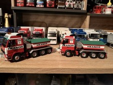2x CORGI HEAVY HAULAGE 1/50th SCALE VOLVO FH UNIT ONLY HEANOR (W554 HJW)