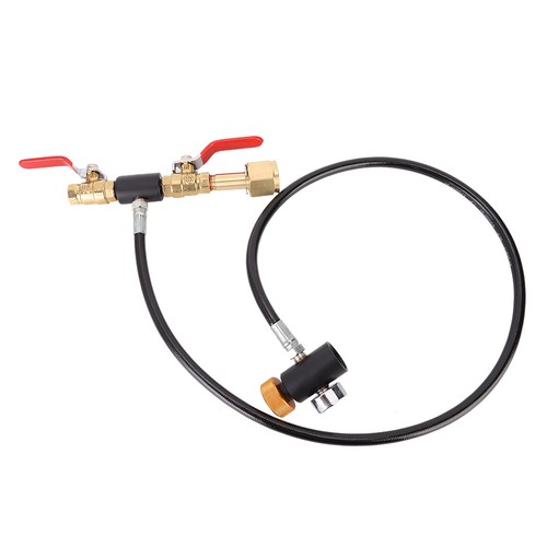 Co2 refill adapter stainless - adapter,