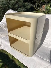 Vtg Kartell COMPONIBILI modular storage table tray Anna Castelli made in Italy