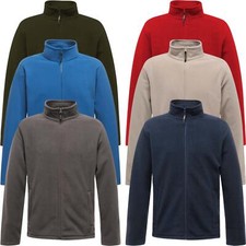 Regatta Mens Thor Fleece Full Zip Up Jacket Heavy Anti Pill Hiking Activewear