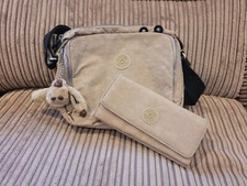 Kipling "Breezer" Cross Body Bag + "Brownie" Purse / Wallet *inc Sandra monkey*