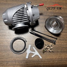 Universal HKS2 SQV SSQV BOV Turbo Blow Off Valve BOV With Adapter Flange Silver