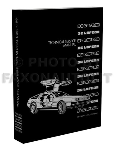 Delorean shop manual - shop,