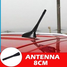 8cm Car Roof Aerial Bee Sting Mast Antenna Black Ariel Arial Stubby Screw Part