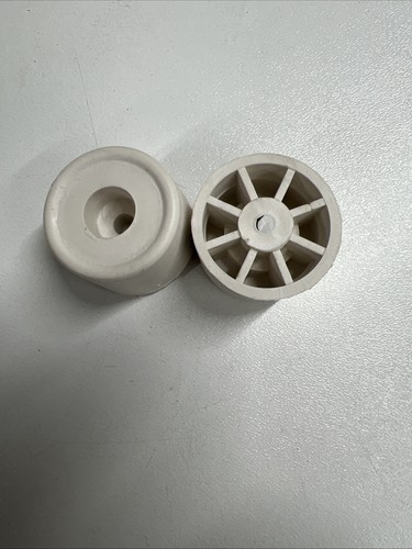 Rubber door stop large - stop, white