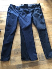 Next Boys Black/Navy Chino