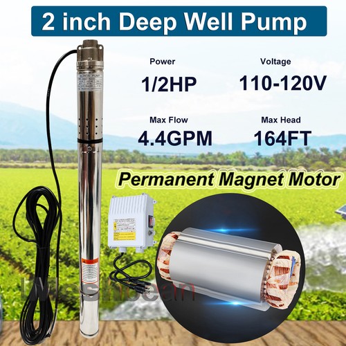 2hp deep well submersible - 1/2hp,