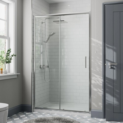 1200 800mm sliding shower - 800mm,
