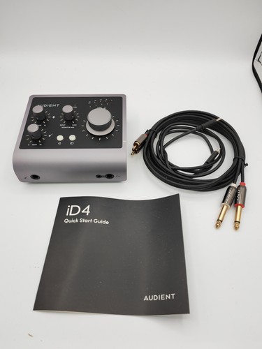 Audient id4 out audio - in, 2