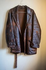 vintage French leather