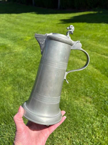 Antique flagon pitcher - antique,