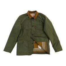 Levi’s Engineer Waxed Green Blanket Lined Chore Jacket | Size Medium