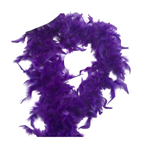 Wedding party feather boas - feather,