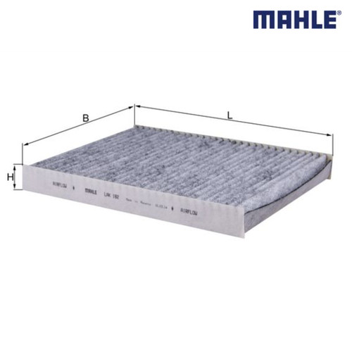 Filter cabin air mahle - cabin, lak182