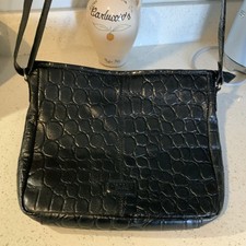 Osprey London Graeme Ellisdon smart Bag croc style multi lining excellent style