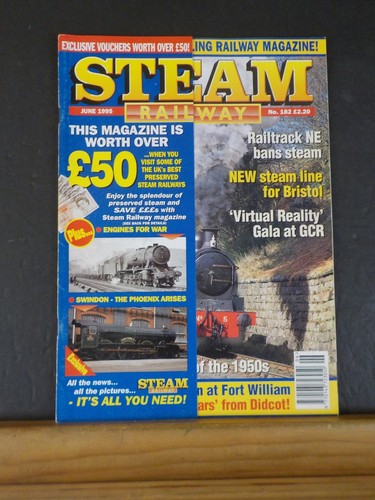 Steam railway 182 - #182, 1995